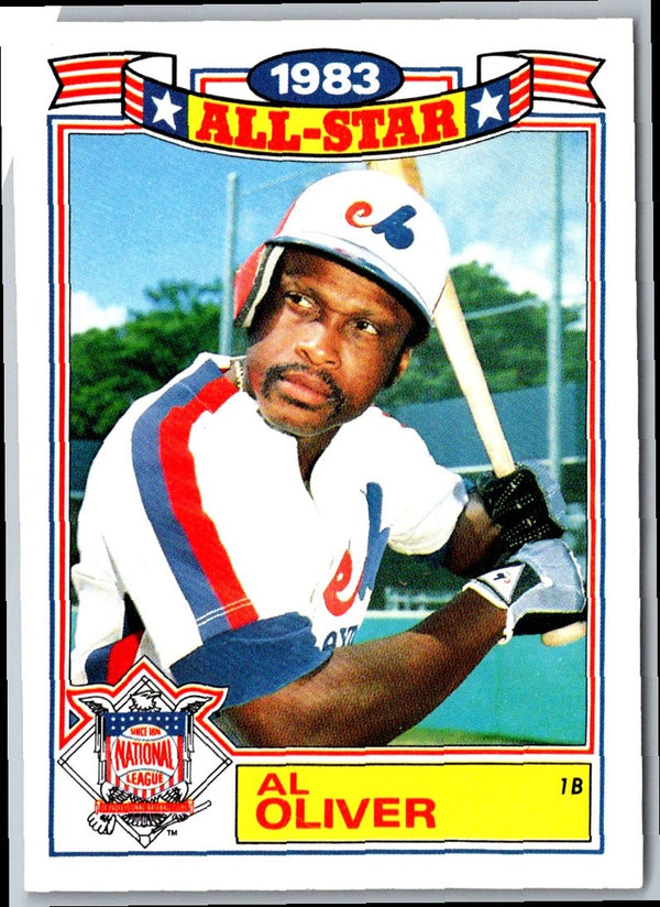 1984 Topps Glossy All-Stars Al Oliver #13