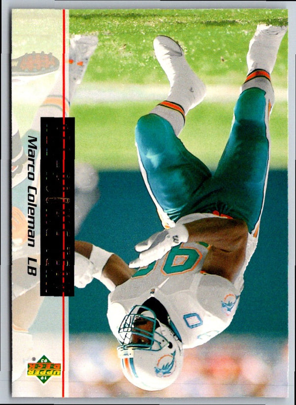 1993 Upper Deck Marco Coleman #45