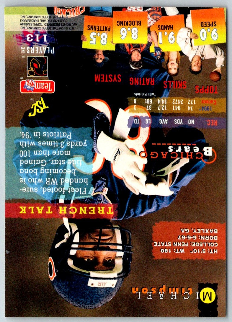 1995 Topps Michael Timpson