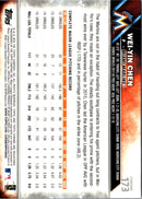 2016 Topps Chrome Wei-Yin Chen