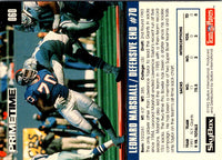 1992 Skybox Impact Leonard Marshall #060