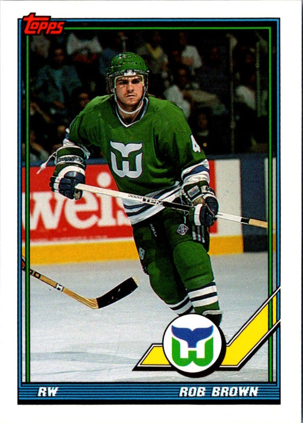 1991 Topps Rob Brown #83