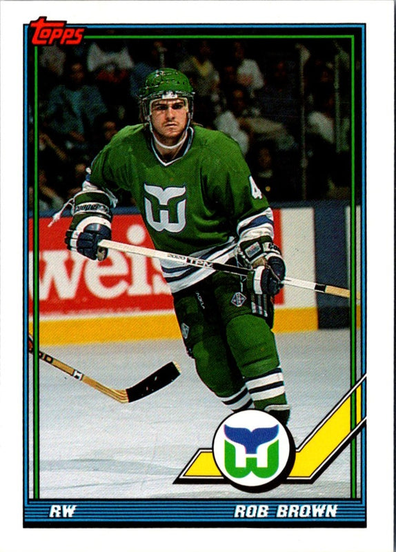 1991 Topps Rob Brown #83