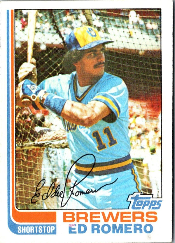 1982 Topps Ed Romero #408