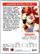 1992 Proset Leonard Russell