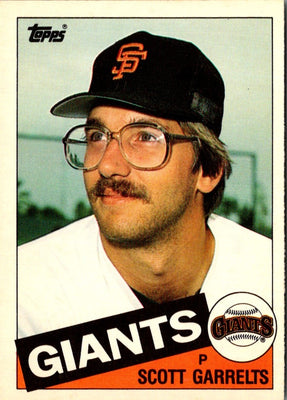 1985 Topps Traded Scott Garrelts #38T