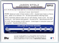 2012 Bowman Jason Stolz #BDPP125