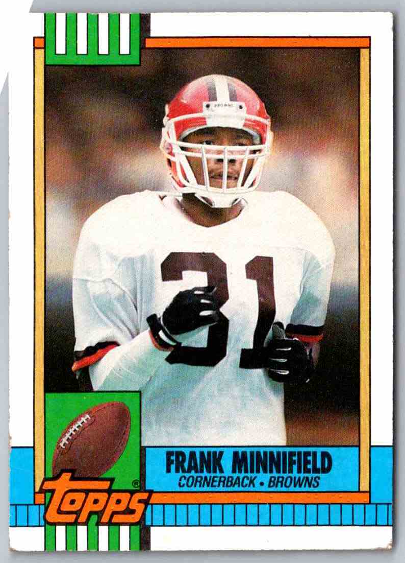 1990 Topps Frank Minnifield