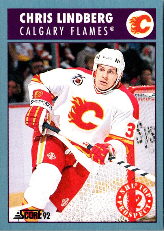 1992 Score Chris Lindberg #485
