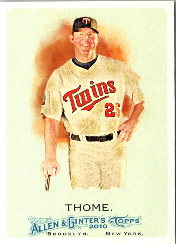 2010 Topps Allen & Ginter Jim Thome #145