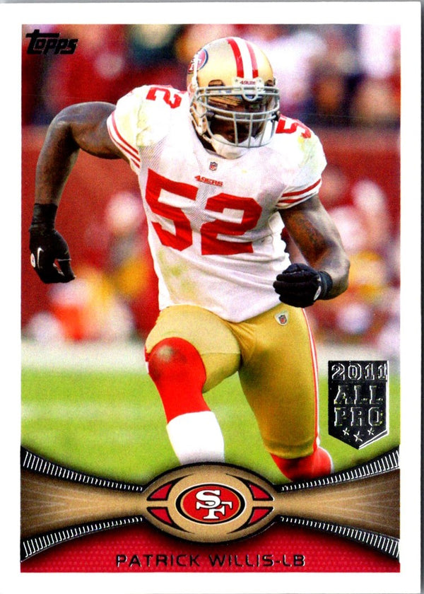 2012 Topps Patrick Willis #30