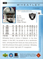 2000 Upper Deck Tyrone Wheatley #148