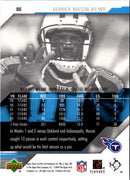 2004 UD Diamond Pro Sigs Derrick Mason