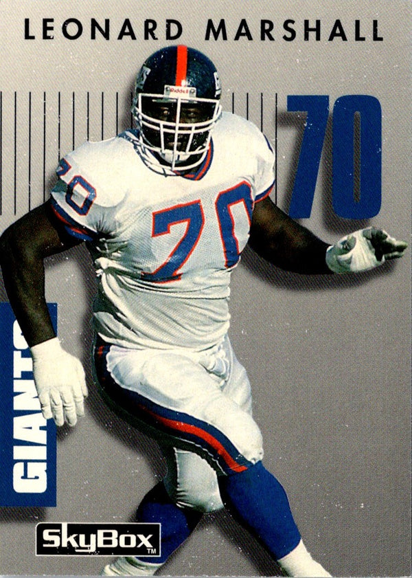 1992 Skybox Impact Leonard Marshall #060