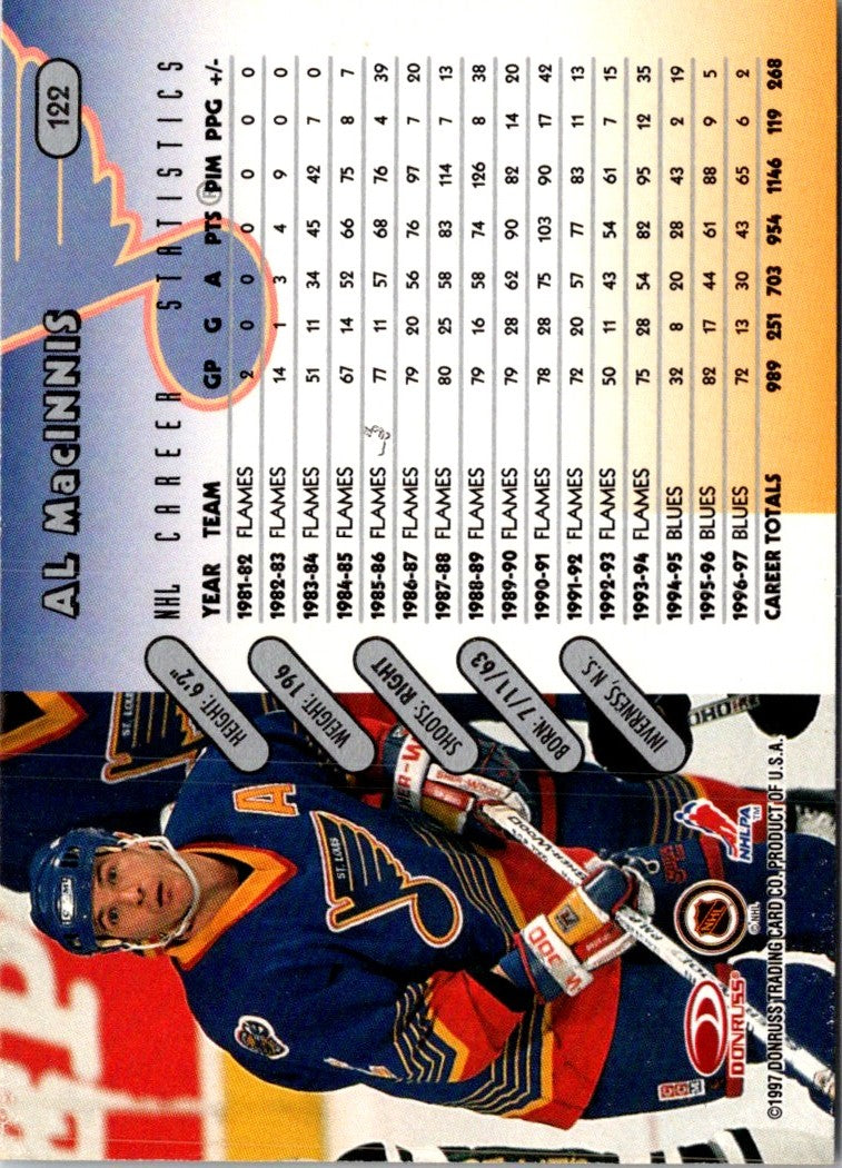 1997 Donruss Al MacInnis