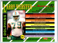 1993 Bowman Football Larry Webster #193