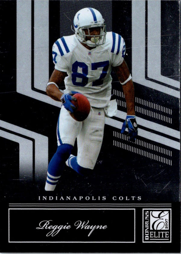 2007 Donruss Elite Reggie Wayne #45