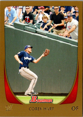 2011 Bowman Corey Hart #181