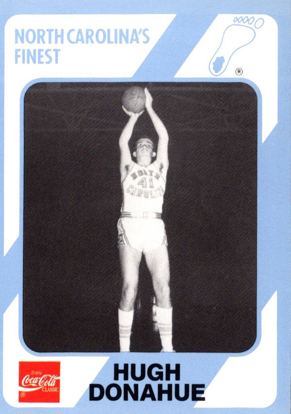 1989 Collegiate Collection North Carolina's Finest Hugh Donahue #176