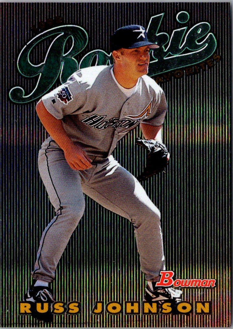 1997 Bowman Chrome ROY Favorites Russ Johnson