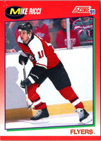 1991 Score Mike Ricci #28