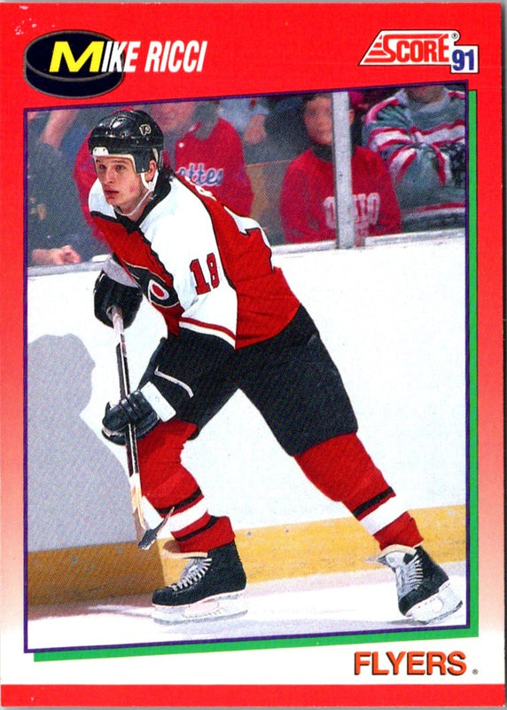 1991 Score Mike Ricci #28