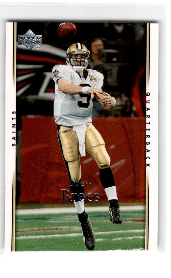 2007 Upper Deck Drew Brees #117