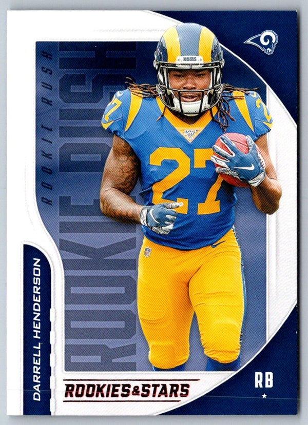 2019 Panini Rookies & Stars Rookie Rush Darrell Henderson #RR-DH