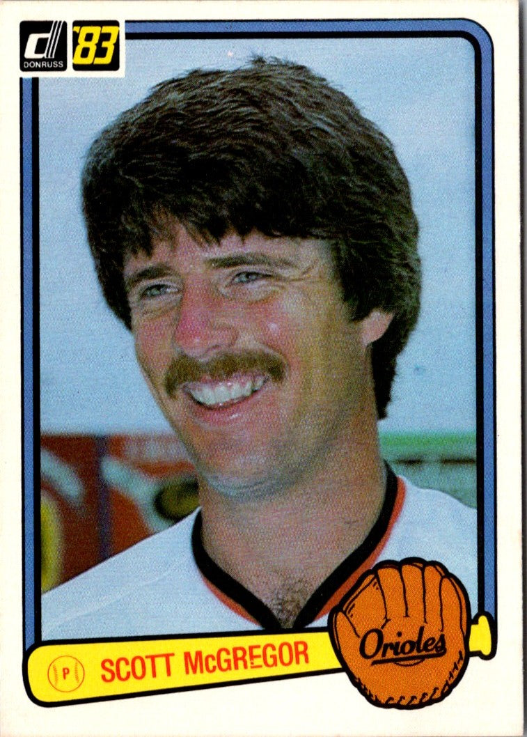 1983 Donruss Scott McGregor