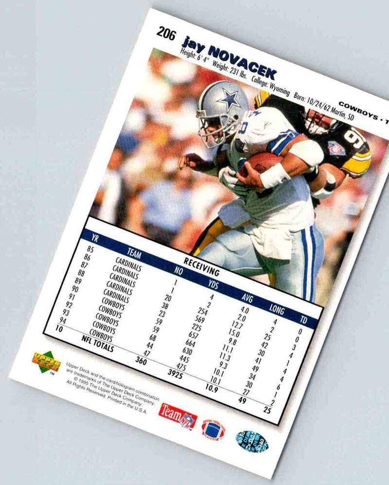 1995 Upper Deck Jay Novacek