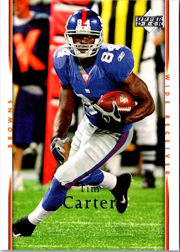 2007 Upper Deck Tim Carter #42