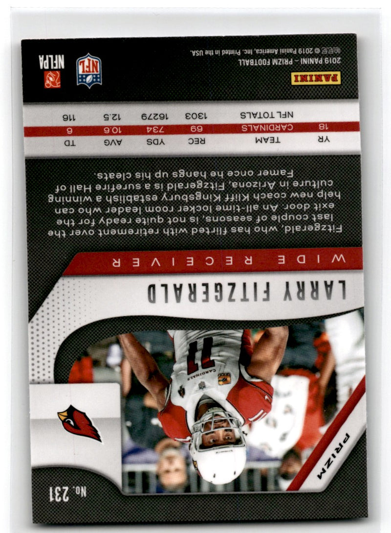 2019 Panini Prizm Larry Fitzgerald