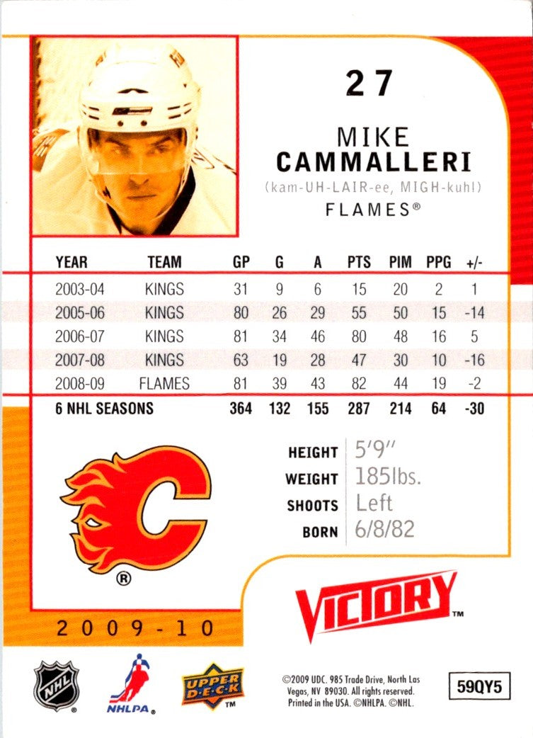 2009 Upper Deck Victory Mike Cammalleri