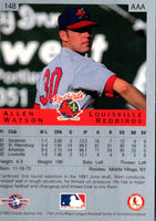 1993 Classic Best Allen Watson #148