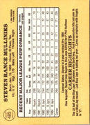 1985 Donruss Rance Mulliniks