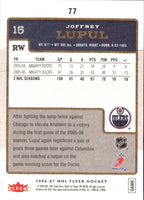 2006 Fleer Joffrey Lupul #77