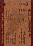 2001 Fleer Tradition Arizona Cardinals Team Leaders