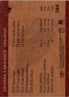 2001 Fleer Tradition Arizona Cardinals Team Leaders #386