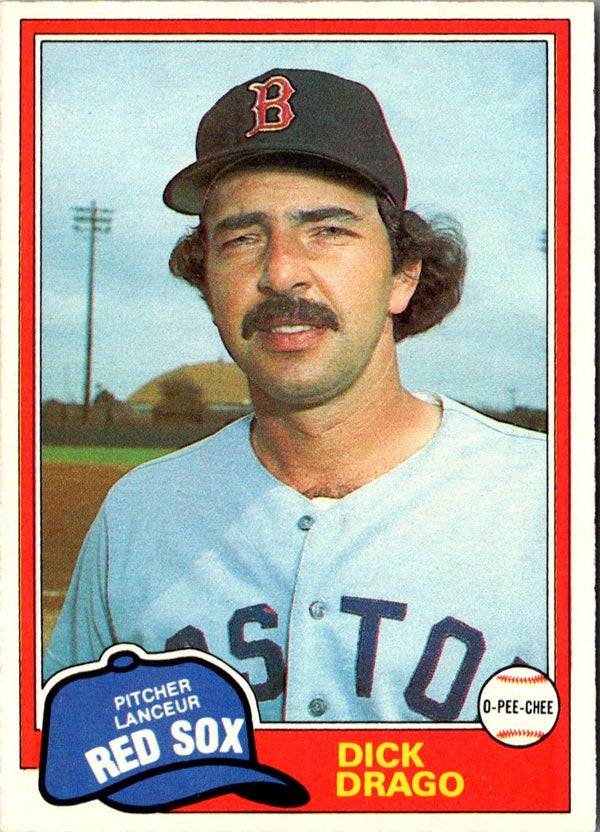 1981 O-Pee-Chee Dick Drago #332