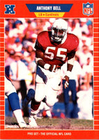 1989 Pro Set Anthony Bell #474 Rookie