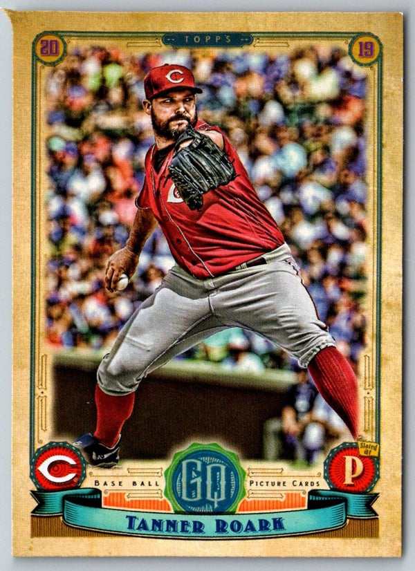 2019 Topps Gypsy Queen Missing Nameplate Tanner Roark #262