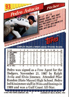 1993 Topps Gold Pedro Astacio #93