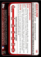 2011 Bowman Adam Lind #180
