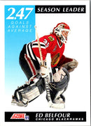 1991 Score Canadian Bilingual Ed Belfour
