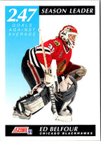 1991 Score Canadian Bilingual Ed Belfour #301
