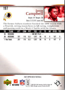 2007 Upper Deck Jason Campbell