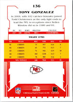 2006 Score Tony Gonzalez #136
