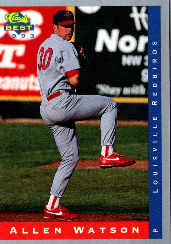 1993 Classic Best Allen Watson #148
