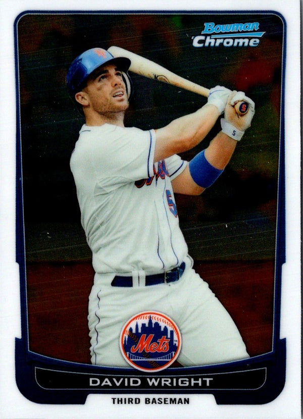 2012 Bowman Chrome David Wright #53