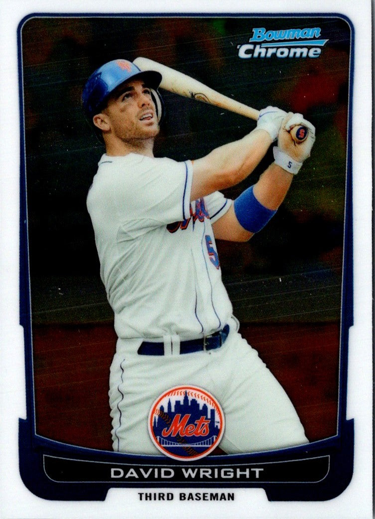 2012 Bowman Chrome David Wright